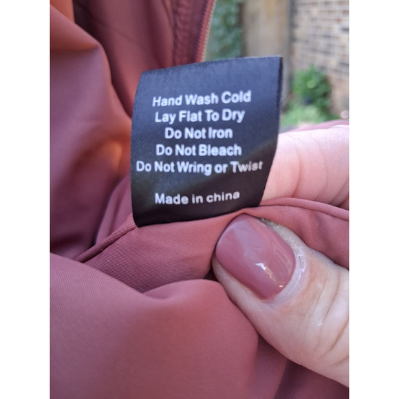 POL Rust Quilted Puffer Jacket Size L EUC - Picture 15 of 16